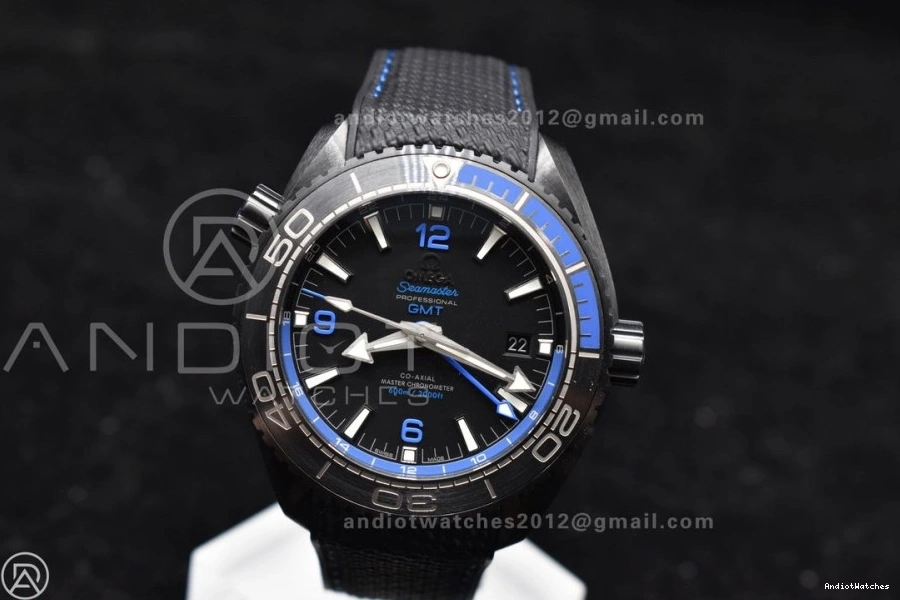 on Real 1023 Edition VSF Super 1:1 Ocean Best Black Strap Planet A8906 Black Blue Deep Clone Ceramic 45.5mm Nylon HighQuality 1231